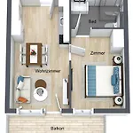 Appartamento Ski-in&out Auf 1641m, Sauna, Tiefgarage