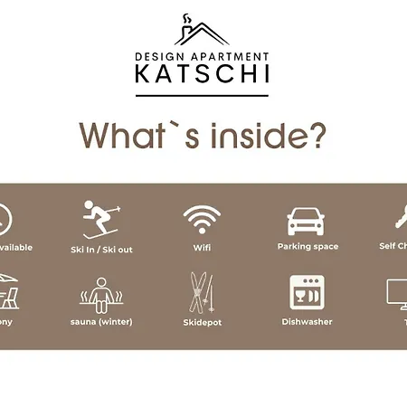 Ski-in&out Auf 1641m, Sauna, Tiefgarage Appartamento