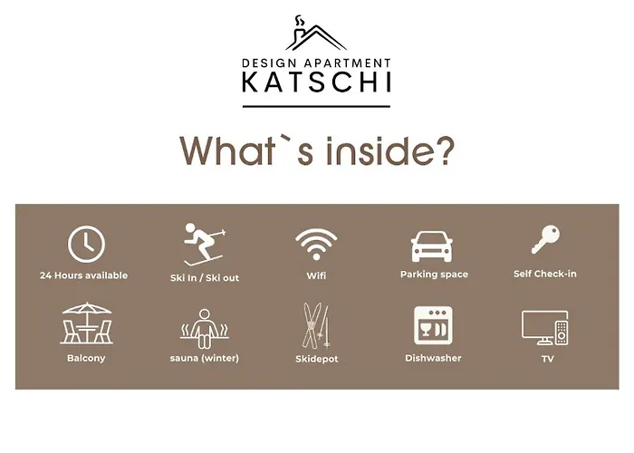 Ski-in&out Auf 1641m, Sauna, Tiefgarage Apartament